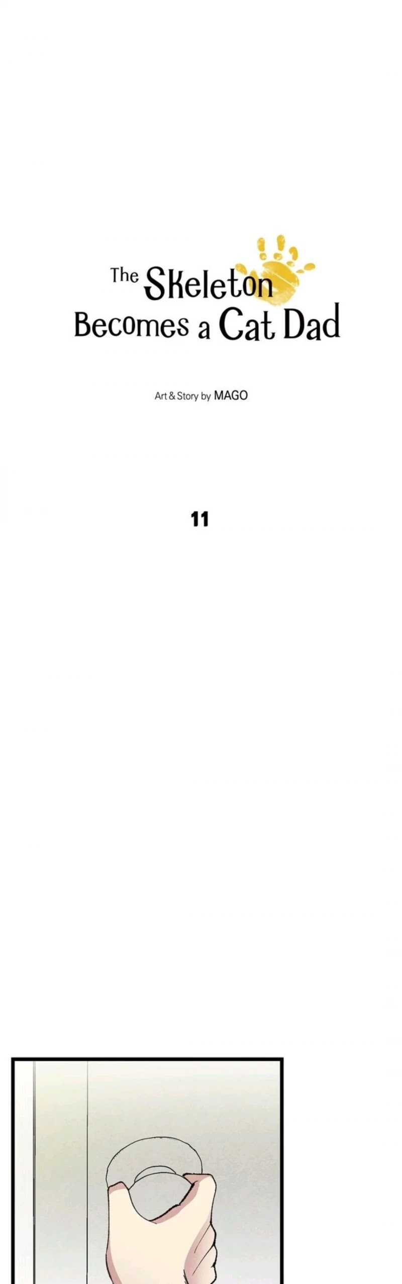 The Skeleton Becomes a Cat Dad chapter 11 page 3