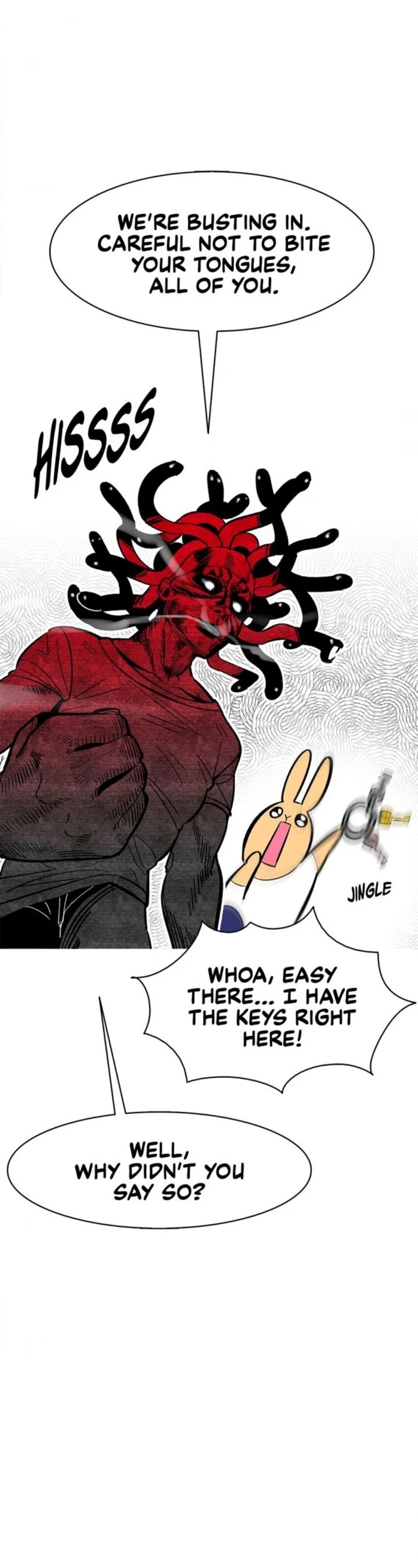 The Skeleton Becomes a Cat Dad chapter 11 page 33