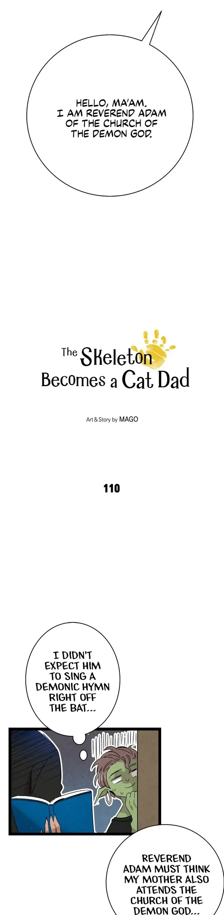 The Skeleton Becomes a Cat Dad chapter 110 page 3