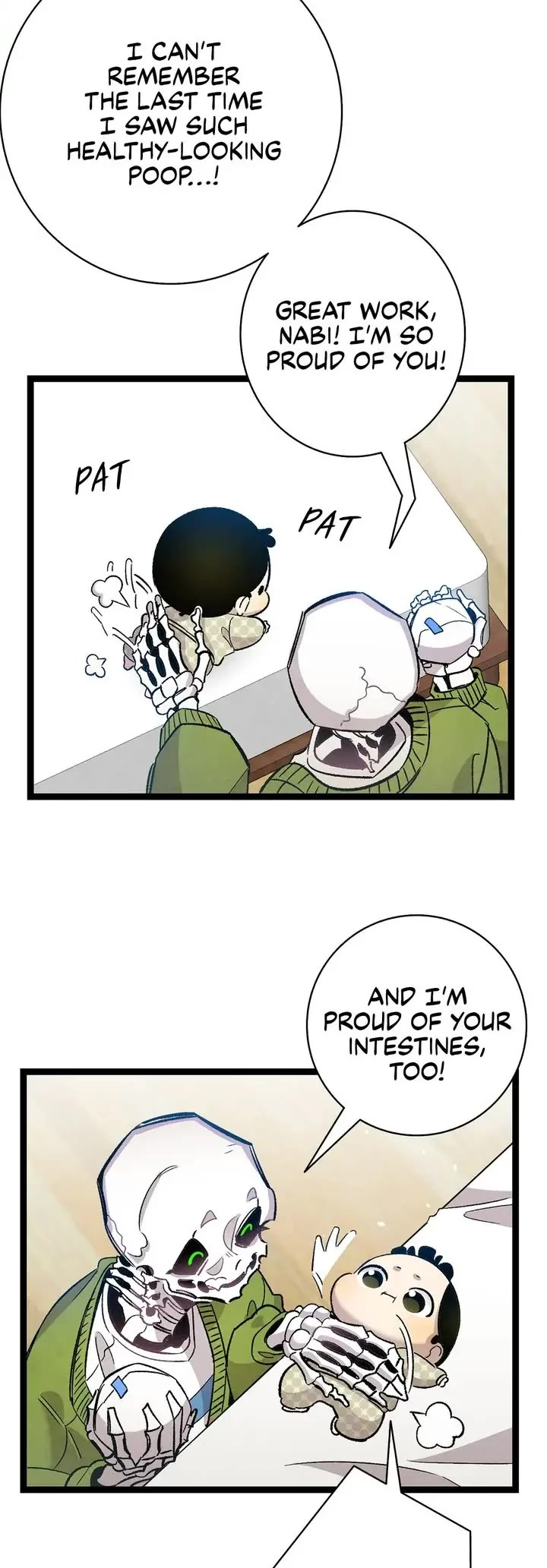 The Skeleton Becomes a Cat Dad chapter 111 page 14