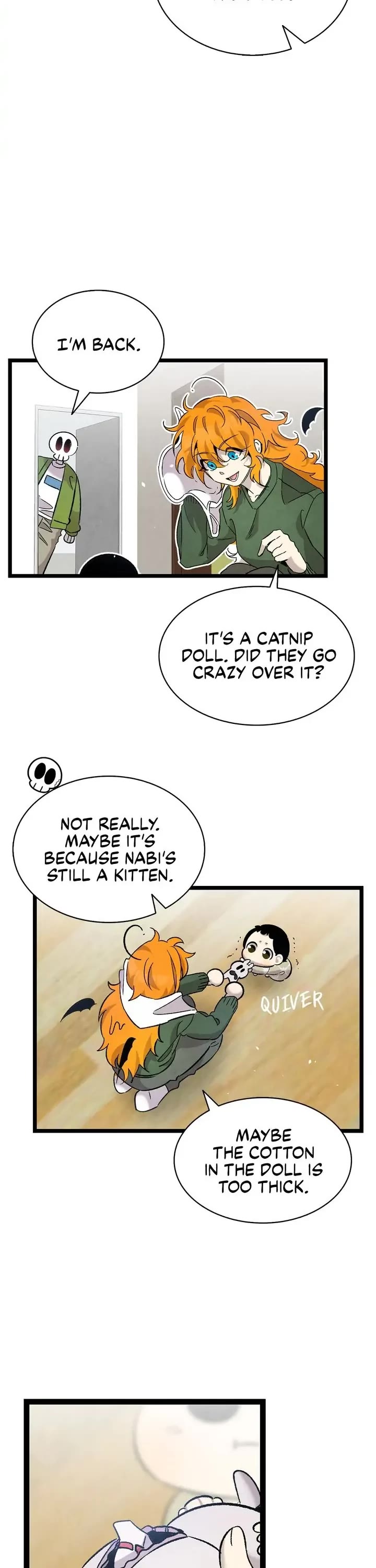 The Skeleton Becomes a Cat Dad chapter 112 page 13