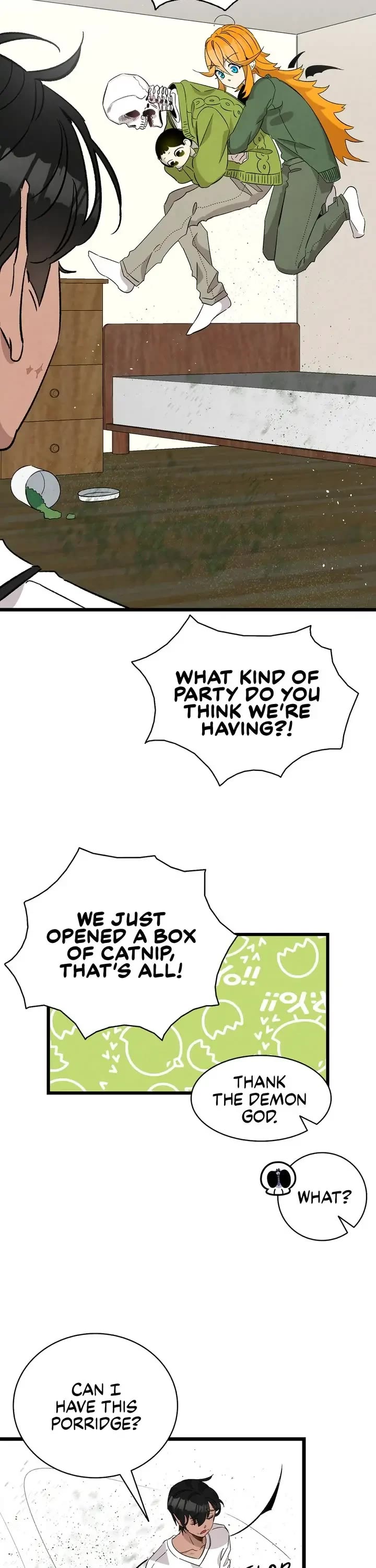 The Skeleton Becomes a Cat Dad chapter 113 page 31