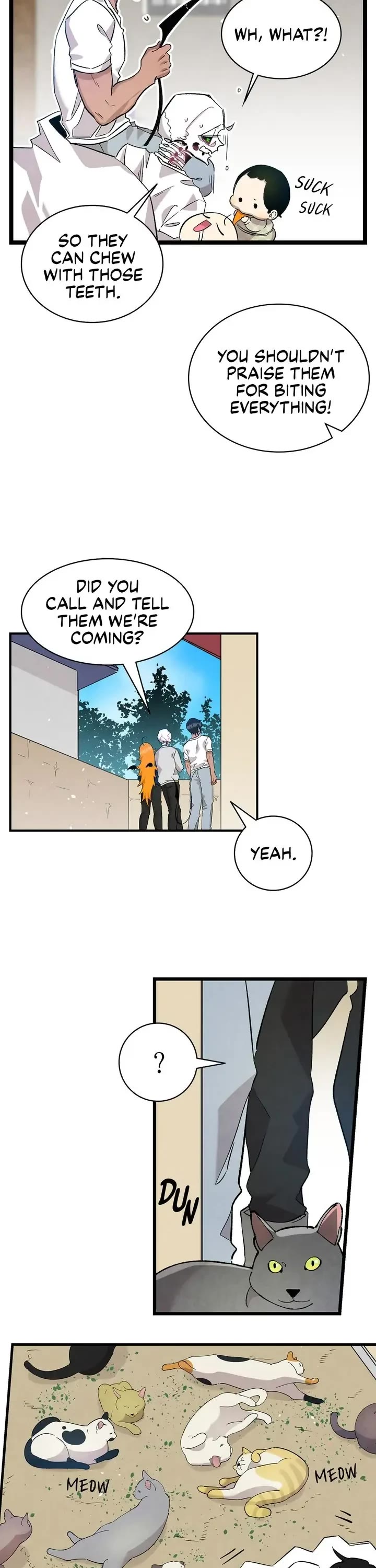 The Skeleton Becomes a Cat Dad chapter 114 page 18