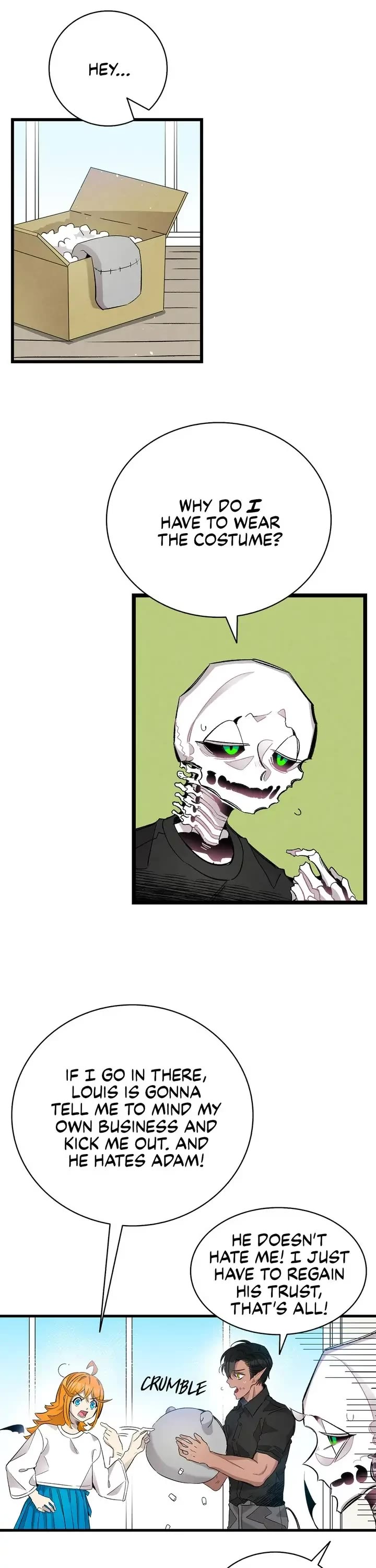 The Skeleton Becomes a Cat Dad chapter 115 page 21