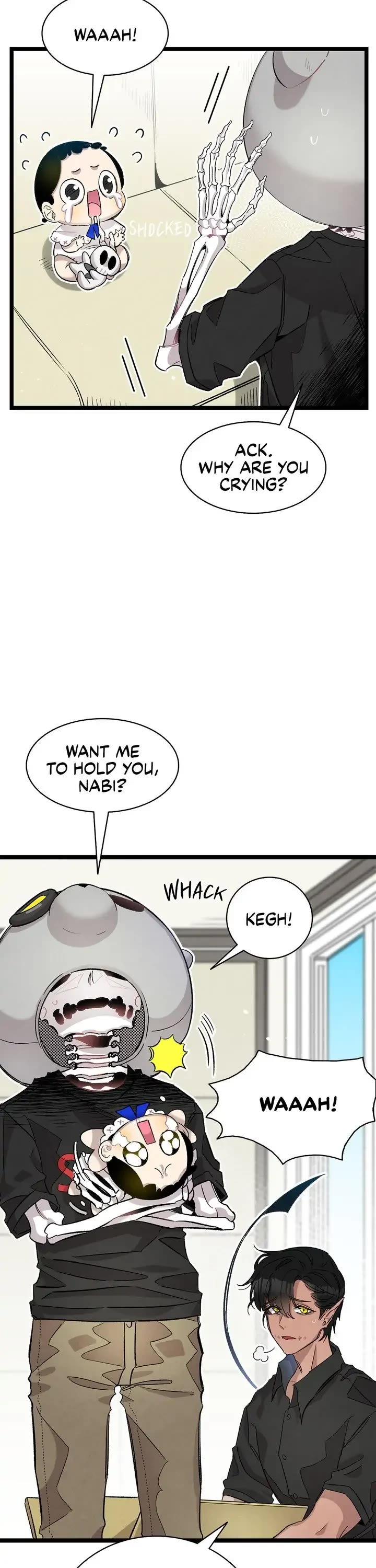 The Skeleton Becomes a Cat Dad chapter 115 page 24