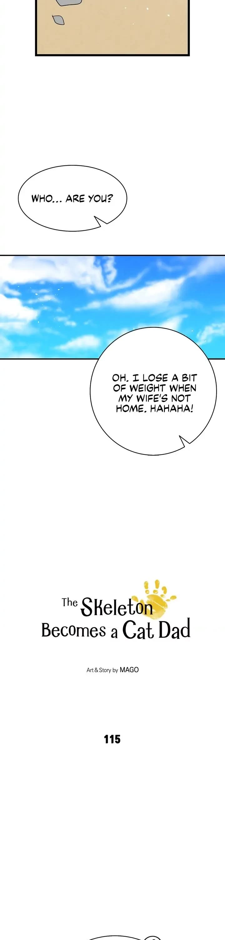 The Skeleton Becomes a Cat Dad chapter 115 page 3