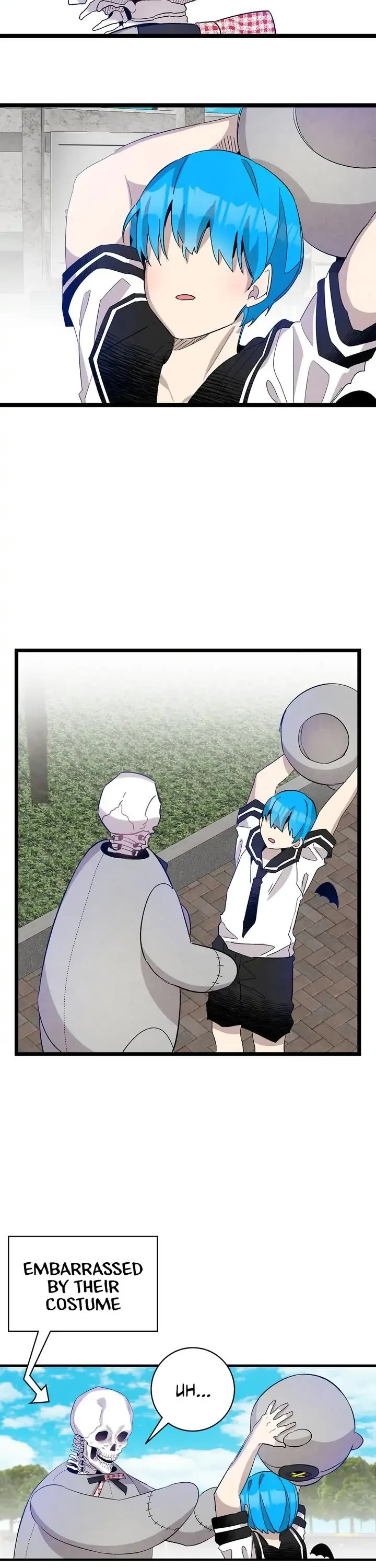 The Skeleton Becomes a Cat Dad chapter 117 page 23