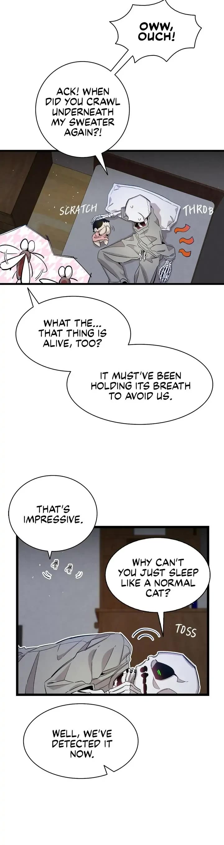The Skeleton Becomes a Cat Dad chapter 118 page 14