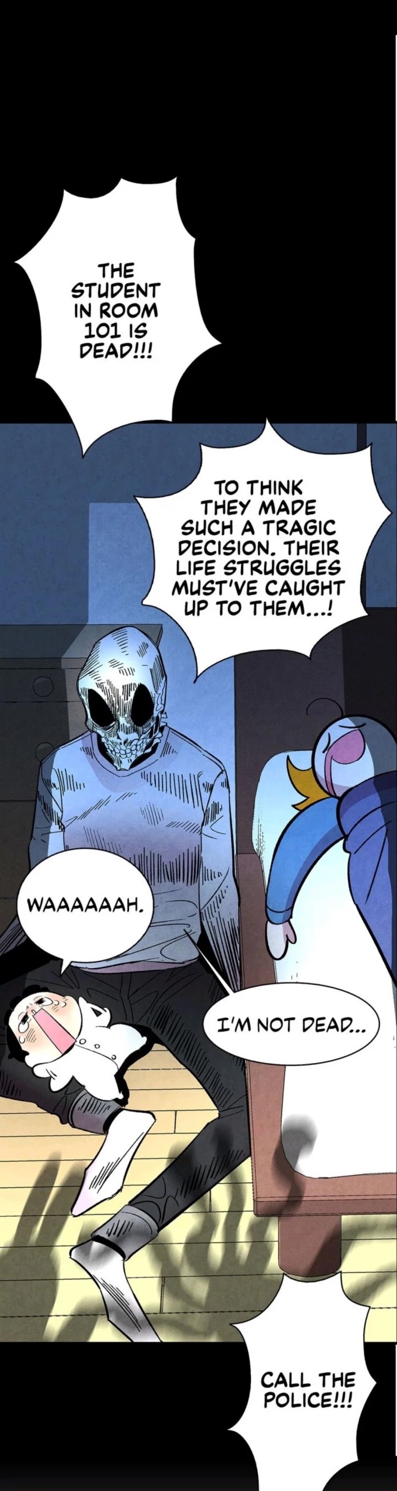 The Skeleton Becomes a Cat Dad chapter 12 page 1