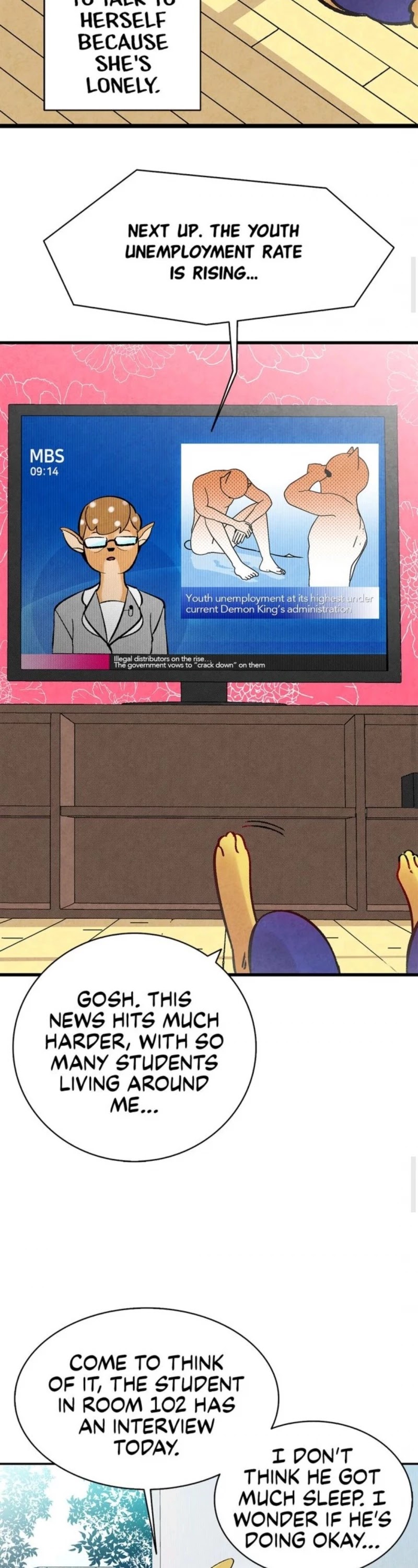 The Skeleton Becomes a Cat Dad chapter 12 page 18