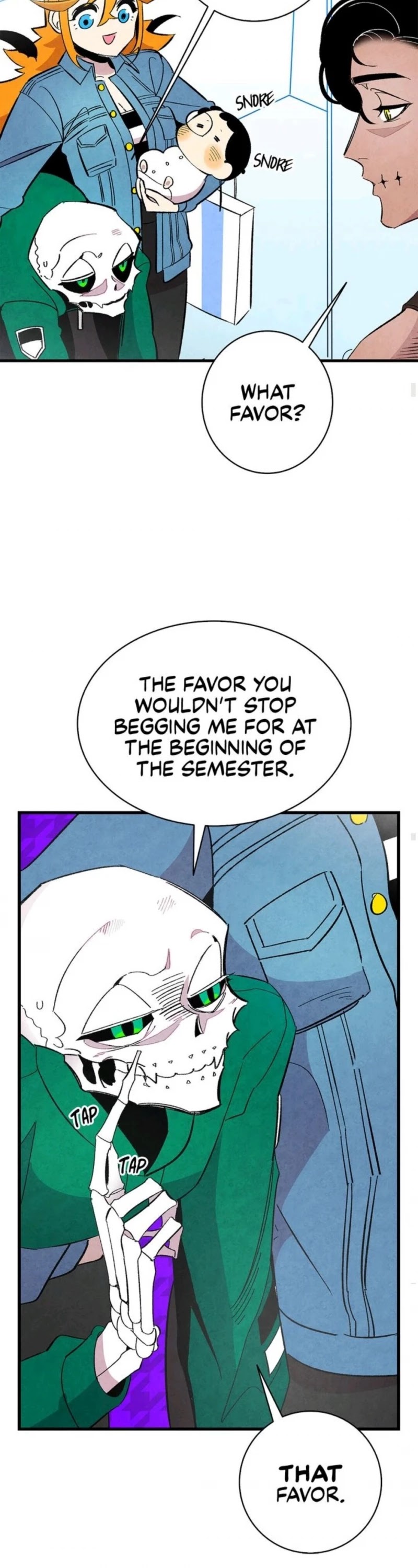 The Skeleton Becomes a Cat Dad chapter 12 page 30