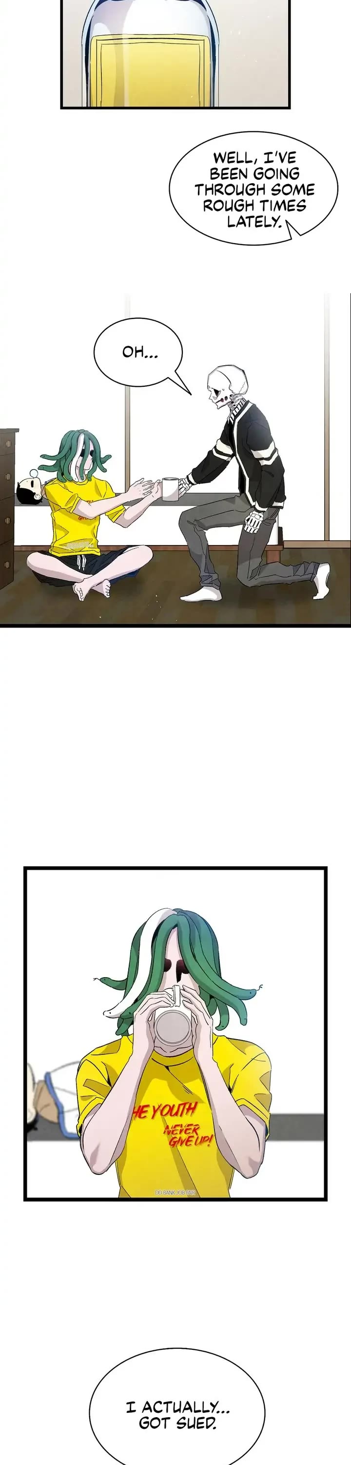 The Skeleton Becomes a Cat Dad chapter 120 page 22