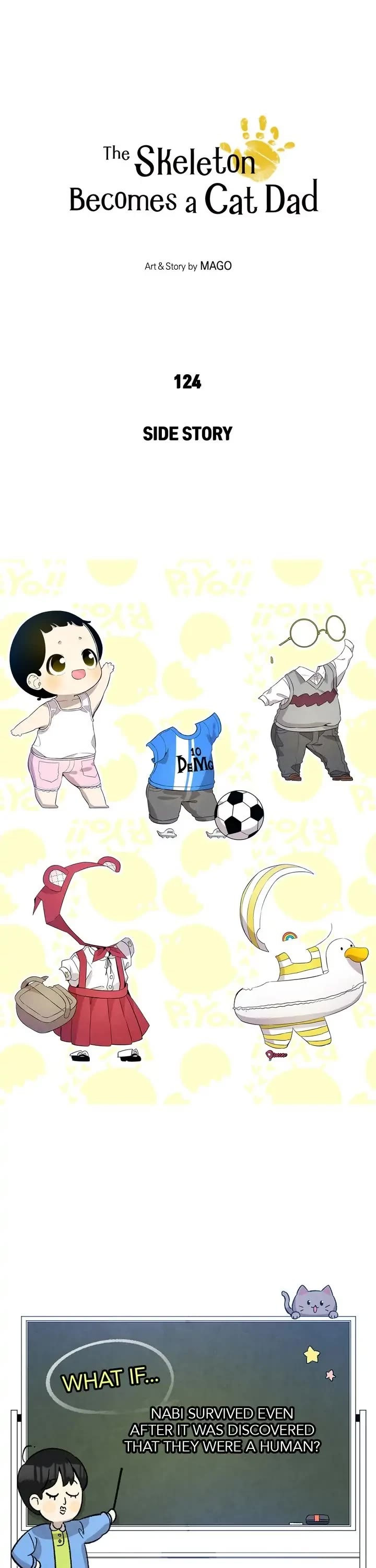 The Skeleton Becomes a Cat Dad chapter 124 page 1