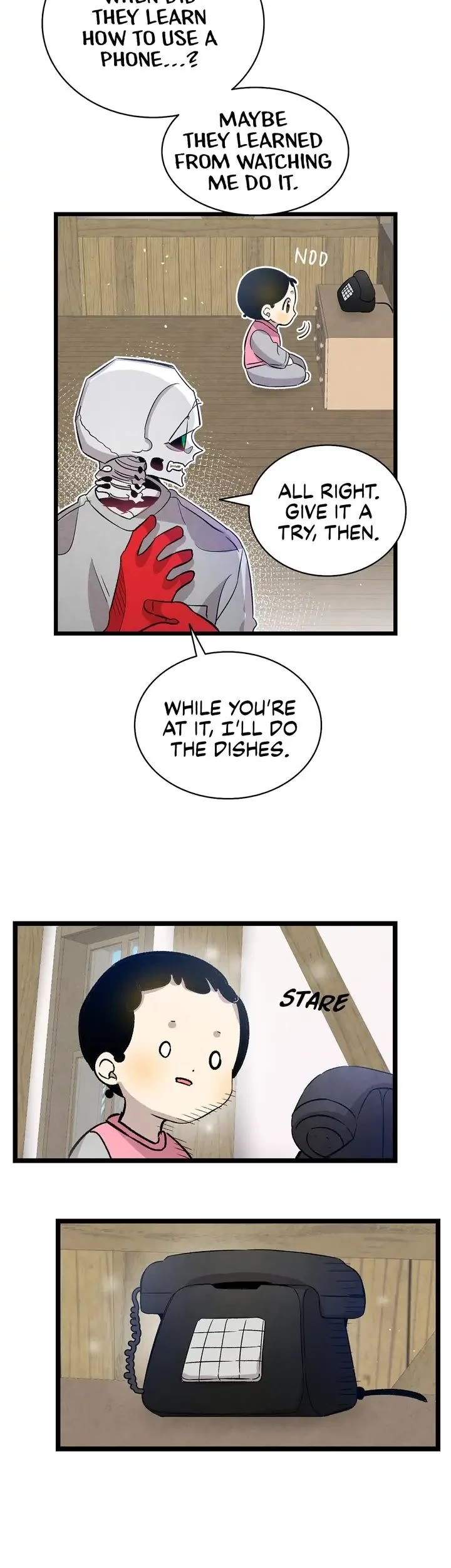 The Skeleton Becomes a Cat Dad chapter 124 page 19