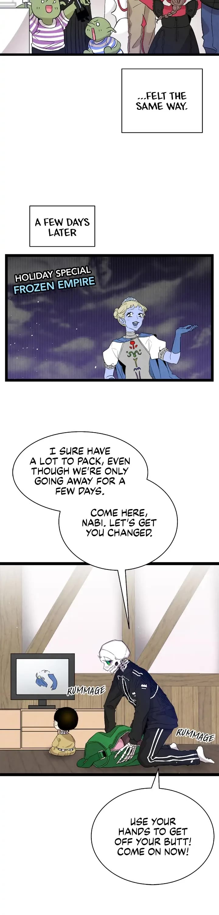 The Skeleton Becomes a Cat Dad chapter 125 page 7