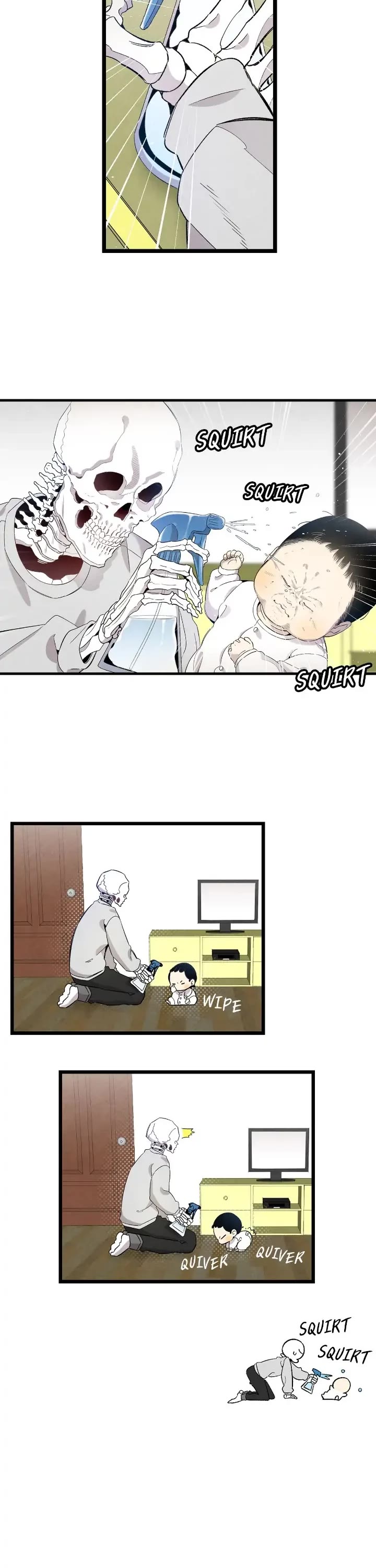 The Skeleton Becomes a Cat Dad chapter 126 page 13