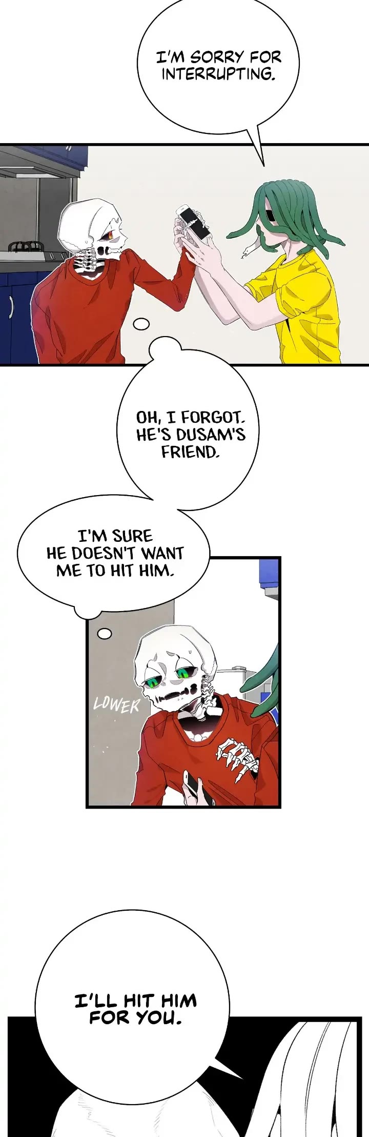 The Skeleton Becomes a Cat Dad chapter 128 page 4