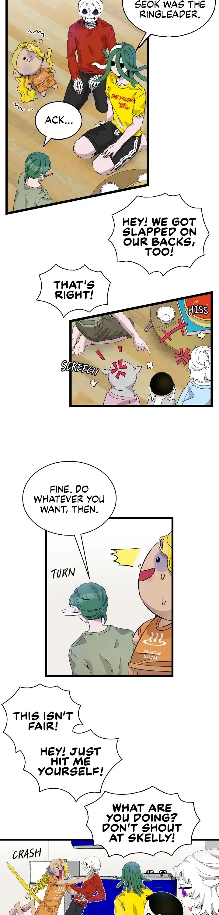 The Skeleton Becomes a Cat Dad chapter 128 page 8