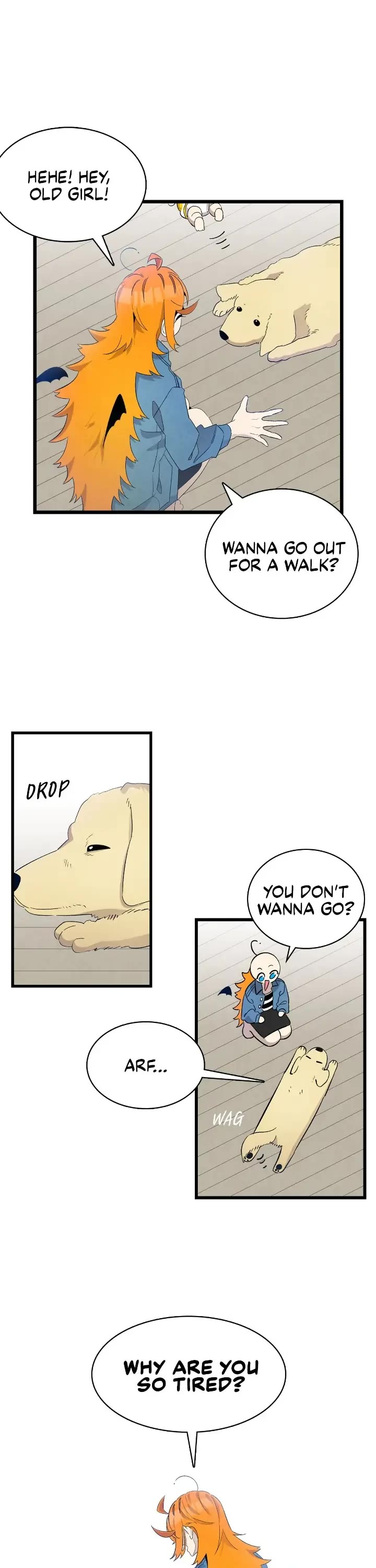 The Skeleton Becomes a Cat Dad chapter 129 page 1