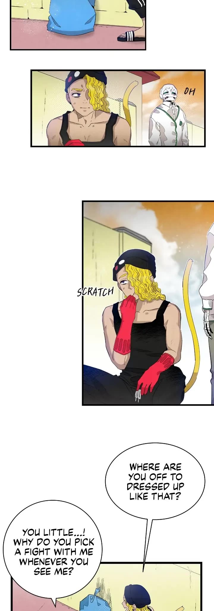 The Skeleton Becomes a Cat Dad chapter 129 page 4