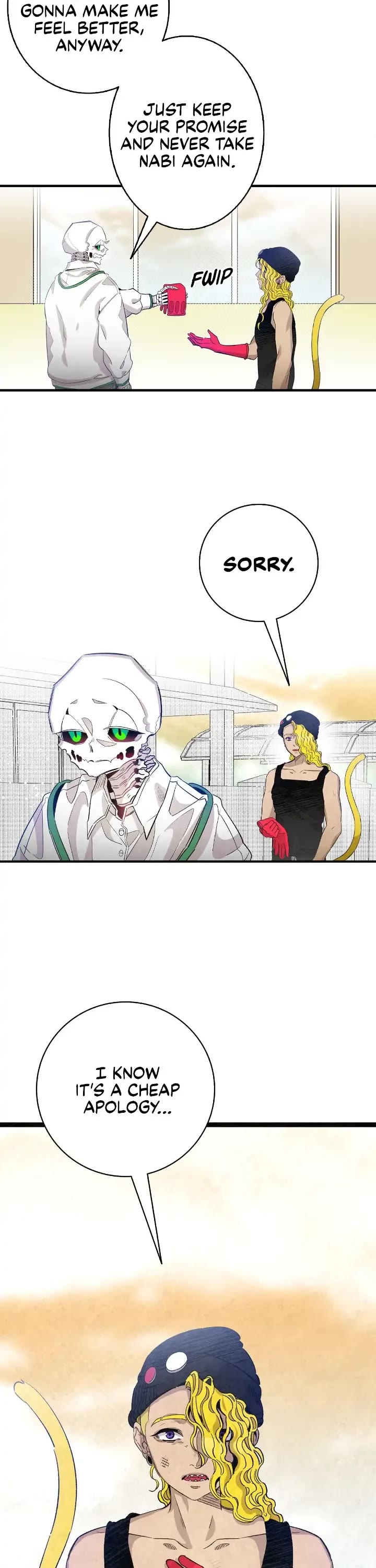 The Skeleton Becomes a Cat Dad chapter 129 page 8