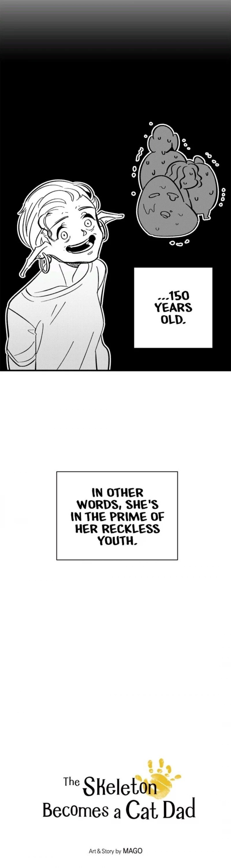 The Skeleton Becomes a Cat Dad chapter 13 page 2