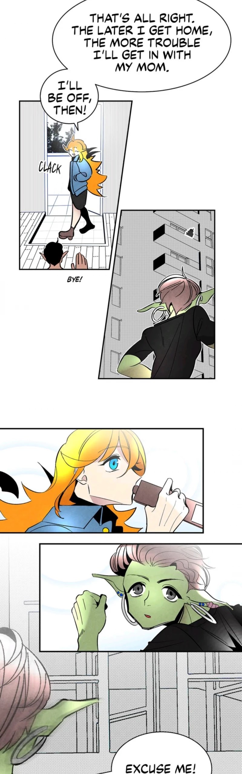 The Skeleton Becomes a Cat Dad chapter 13 page 31