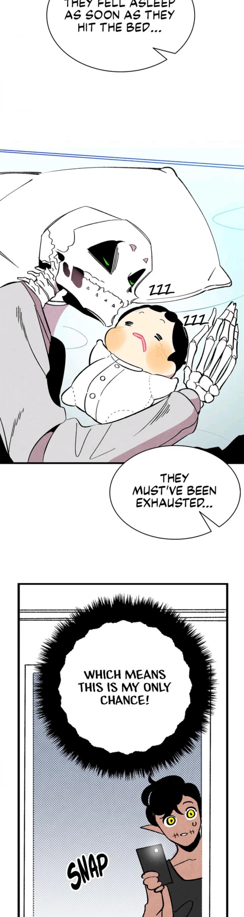 The Skeleton Becomes a Cat Dad chapter 13 page 37