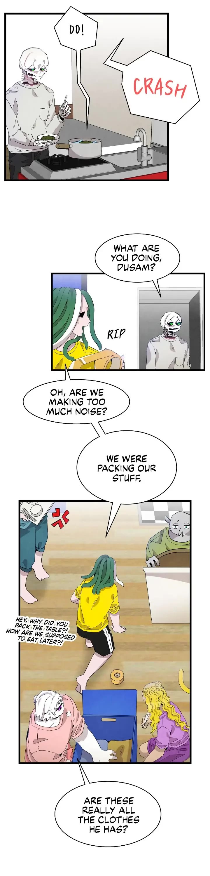 The Skeleton Becomes a Cat Dad chapter 130 page 11