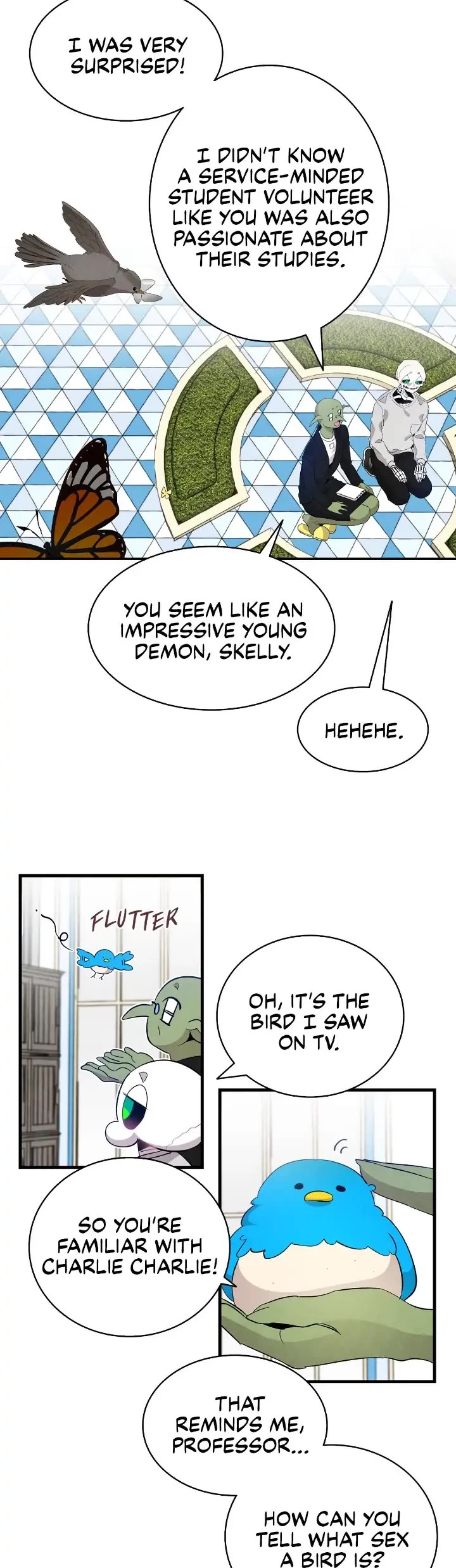 The Skeleton Becomes a Cat Dad chapter 130 page 15