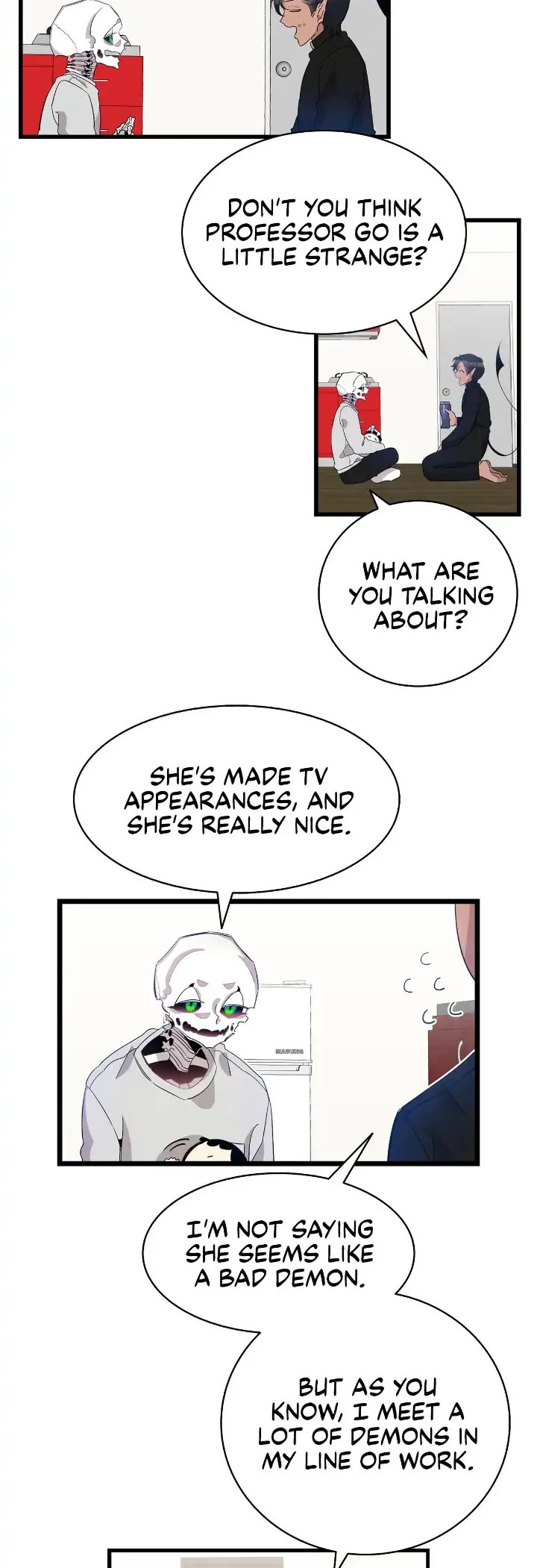 The Skeleton Becomes a Cat Dad chapter 130 page 20