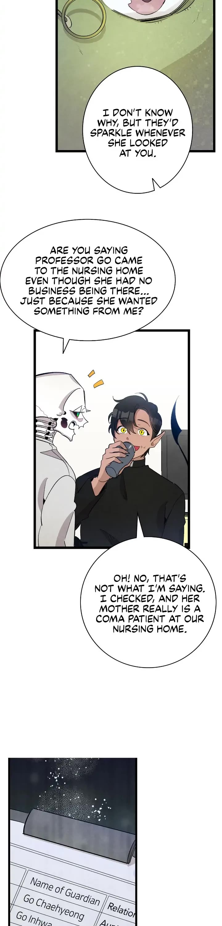 The Skeleton Becomes a Cat Dad chapter 130 page 22