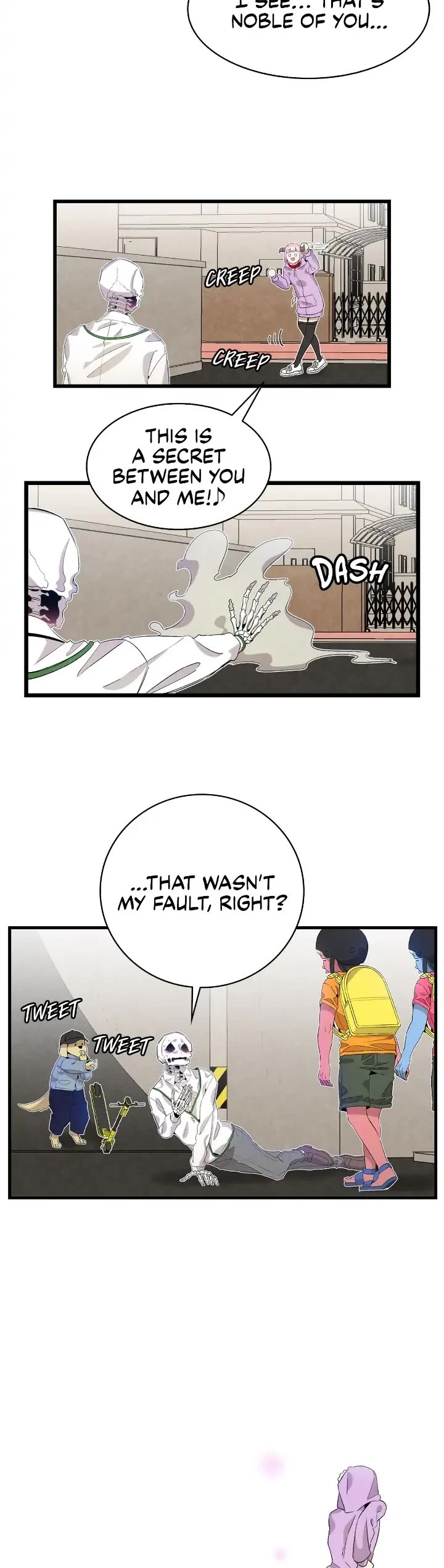 The Skeleton Becomes a Cat Dad chapter 130 page 4