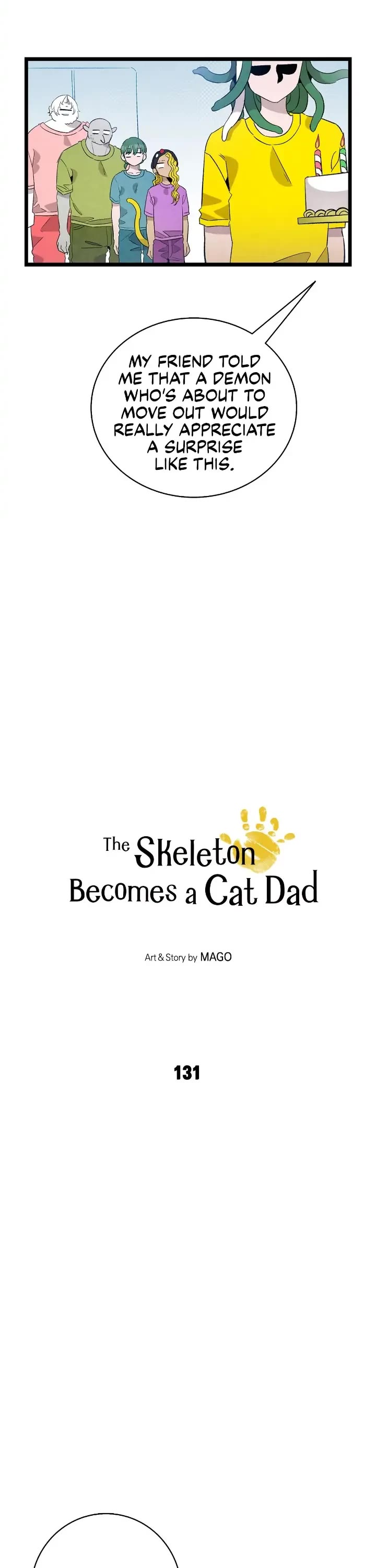 The Skeleton Becomes a Cat Dad chapter 131 page 2