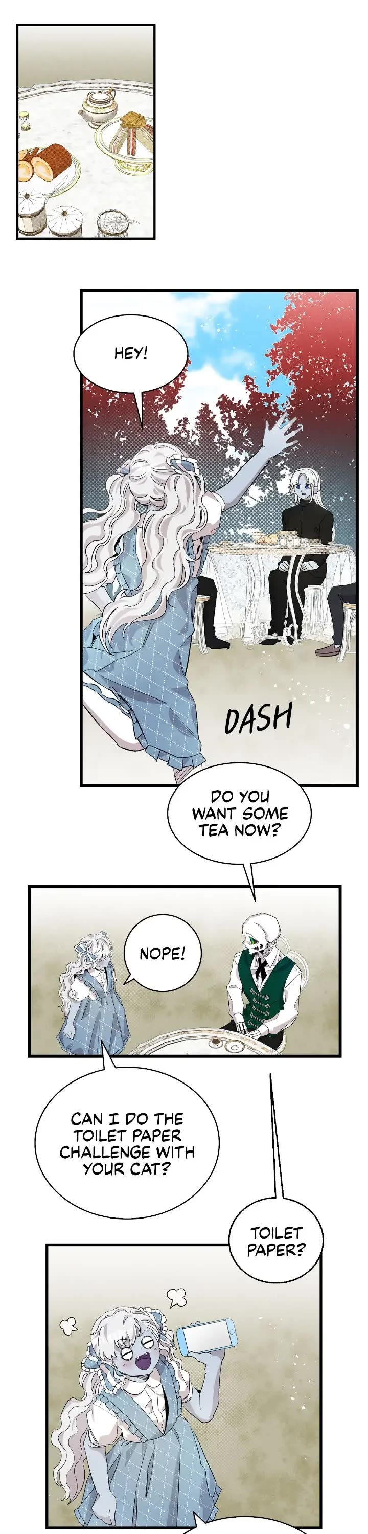 The Skeleton Becomes a Cat Dad chapter 132 page 21