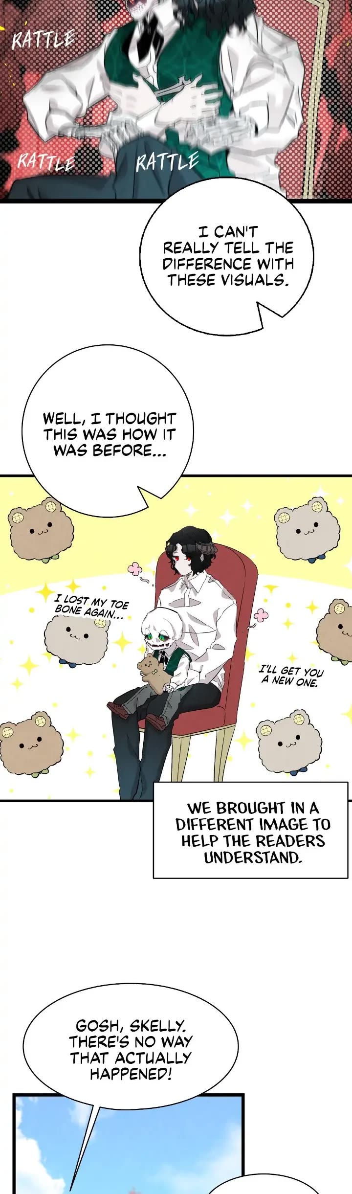 The Skeleton Becomes a Cat Dad chapter 136 page 19