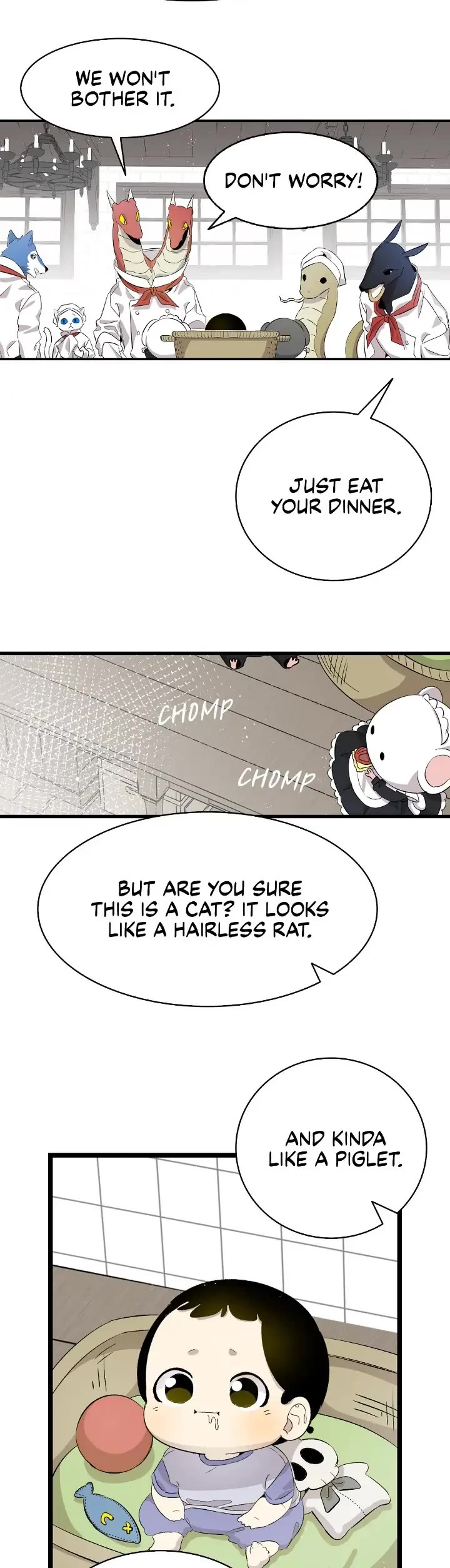 The Skeleton Becomes a Cat Dad chapter 138 page 24