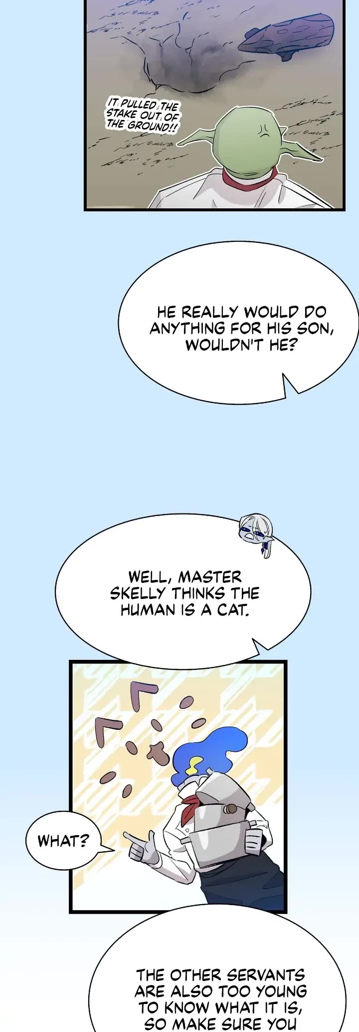 The Skeleton Becomes a Cat Dad chapter 139 page 4