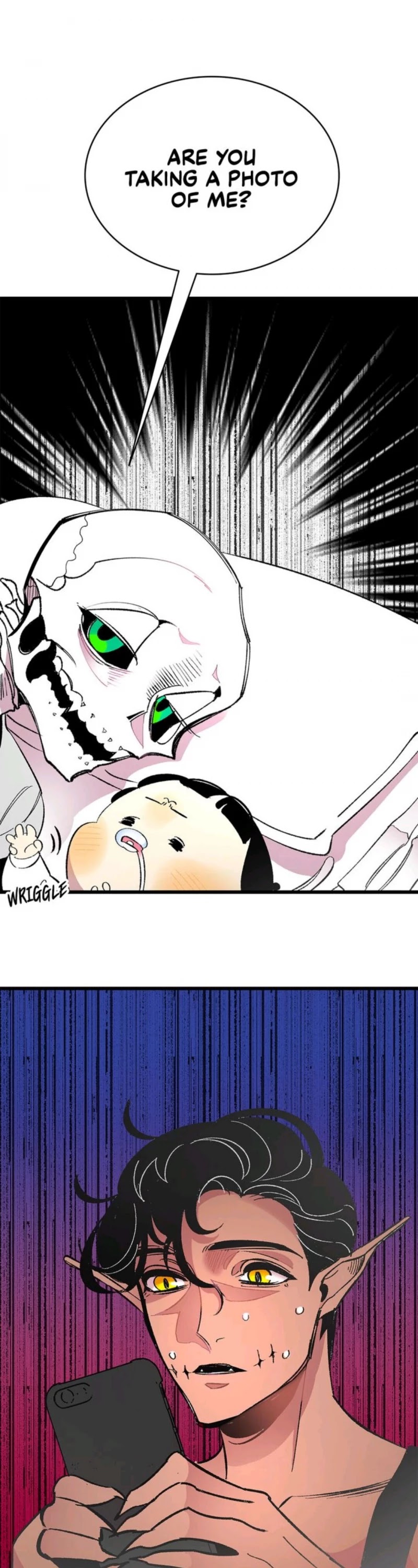 The Skeleton Becomes a Cat Dad chapter 14 page 1