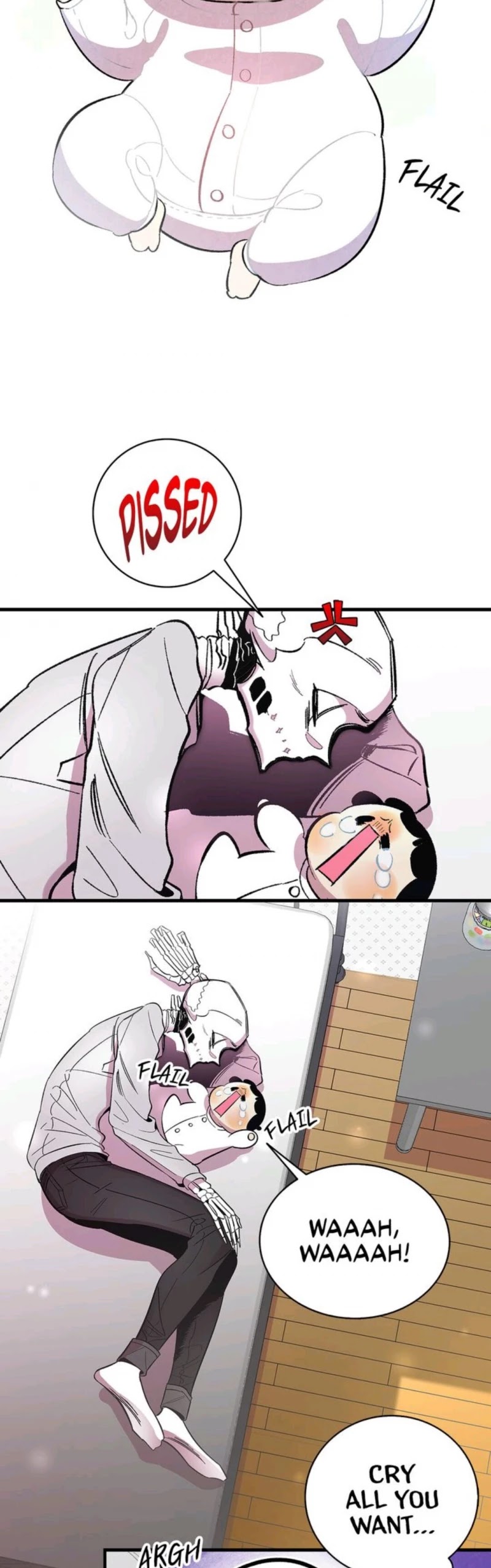 The Skeleton Becomes a Cat Dad chapter 14 page 11