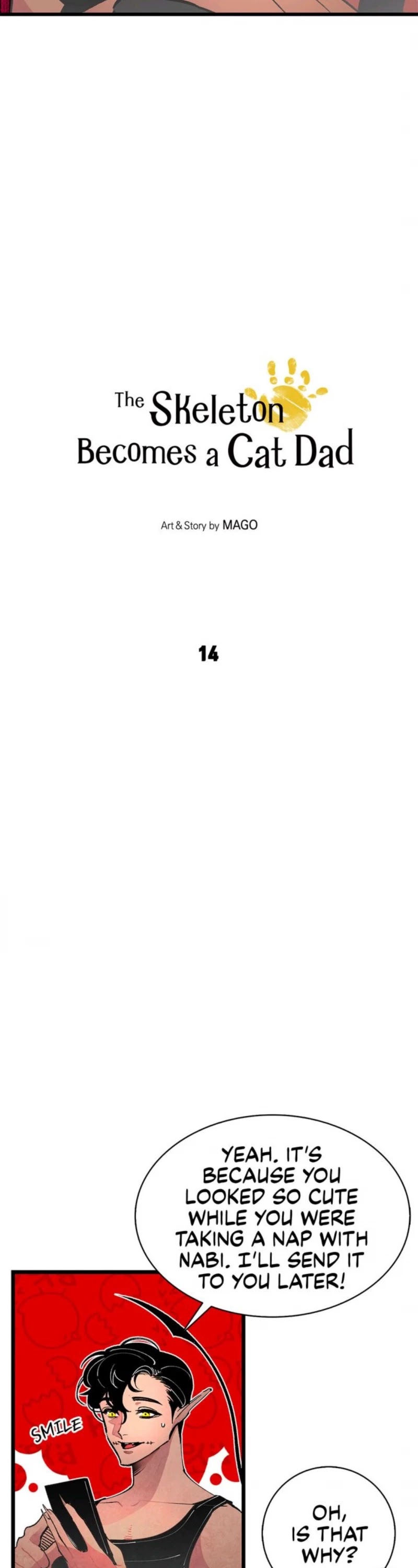 The Skeleton Becomes a Cat Dad chapter 14 page 2