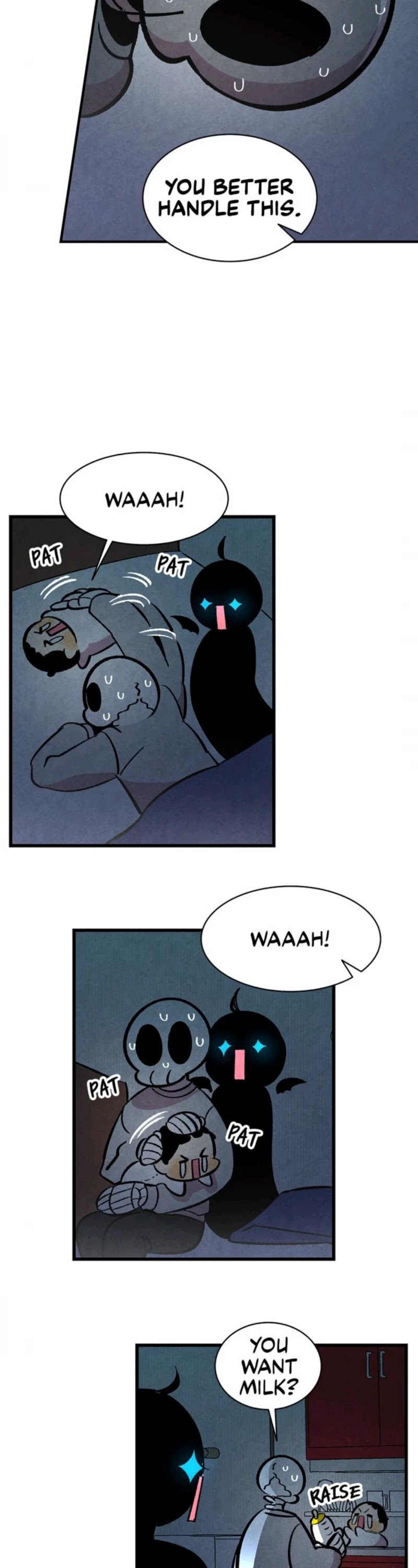 The Skeleton Becomes a Cat Dad chapter 14 page 21