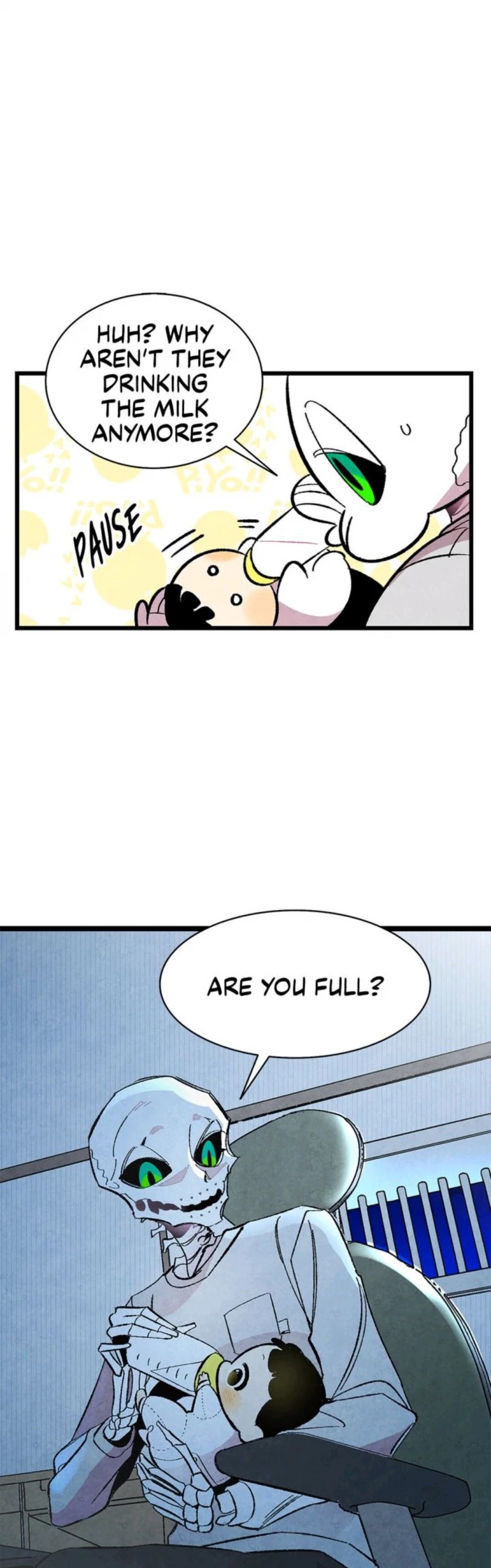 The Skeleton Becomes a Cat Dad chapter 14 page 23