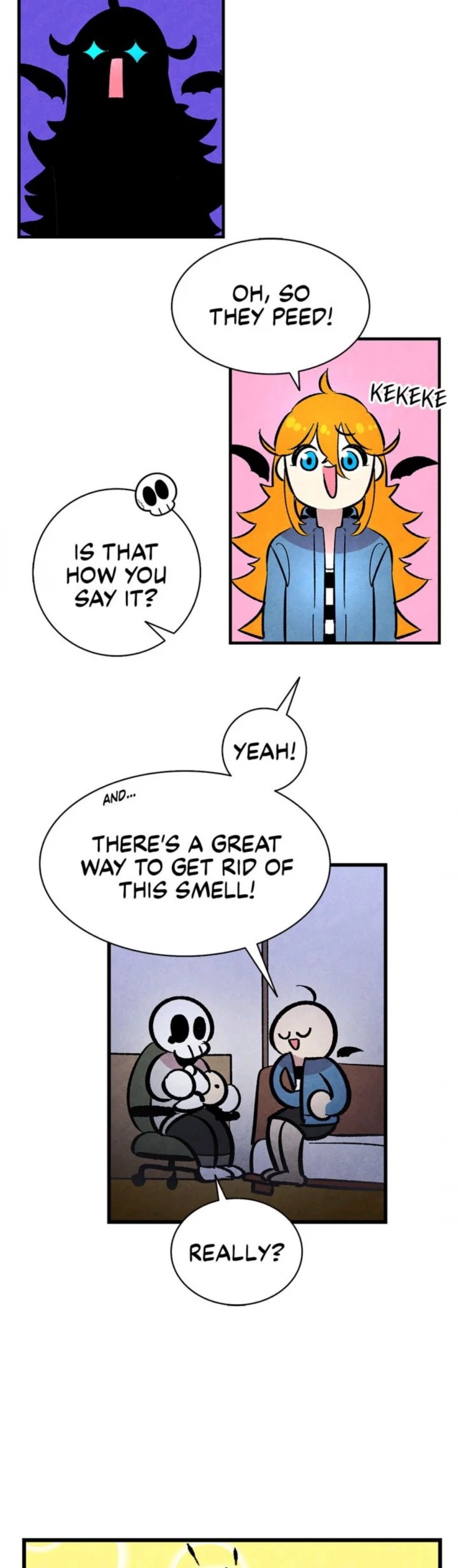 The Skeleton Becomes a Cat Dad chapter 14 page 27