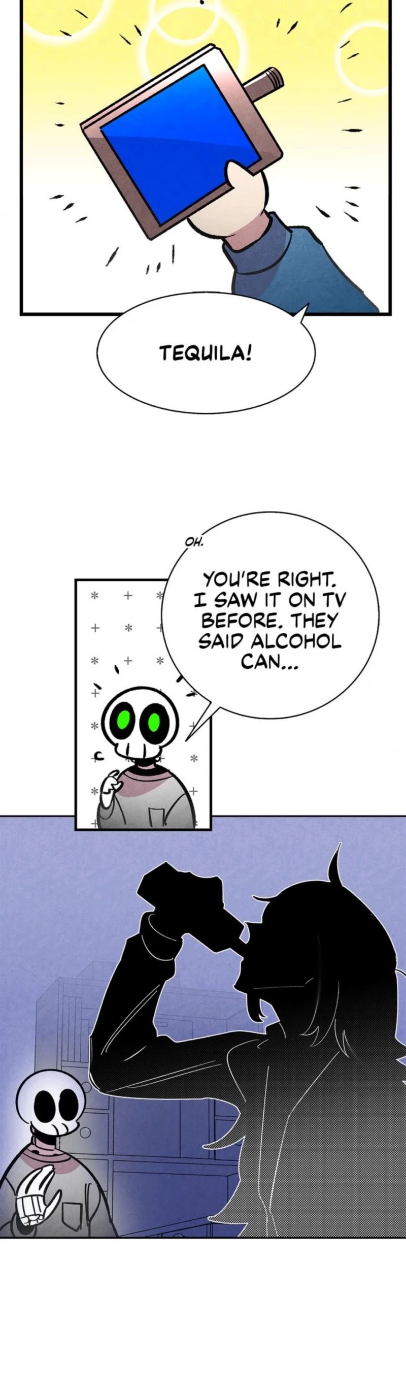 The Skeleton Becomes a Cat Dad chapter 14 page 28