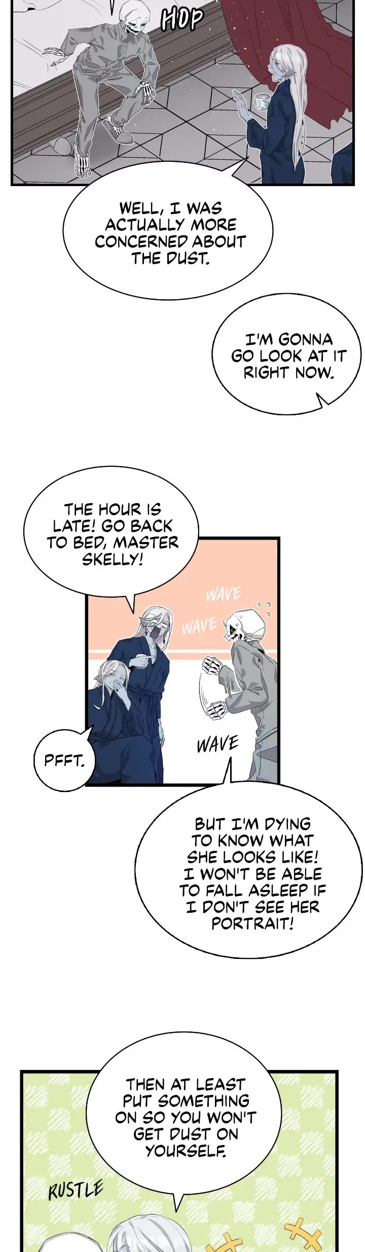 The Skeleton Becomes a Cat Dad chapter 141 page 13