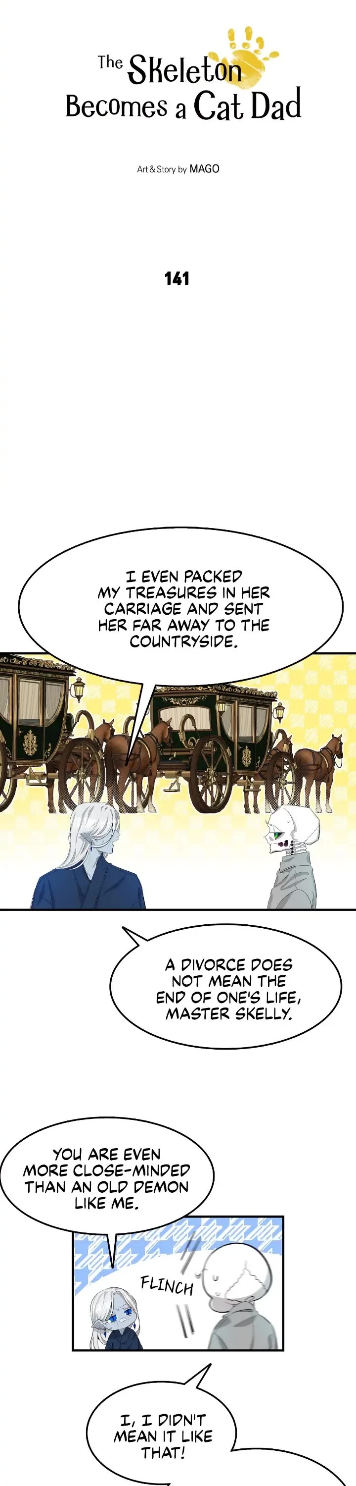 The Skeleton Becomes a Cat Dad chapter 141 page 2