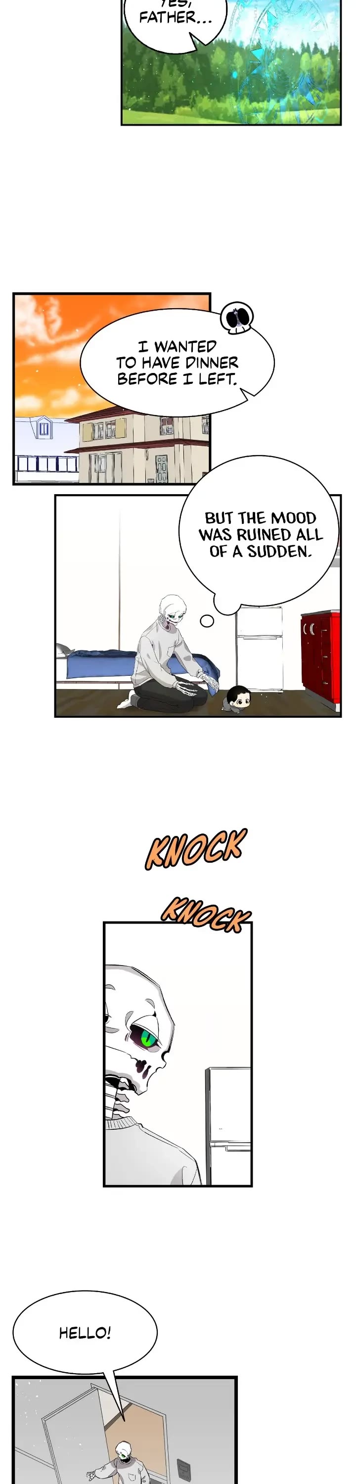 The Skeleton Becomes a Cat Dad chapter 145 page 21