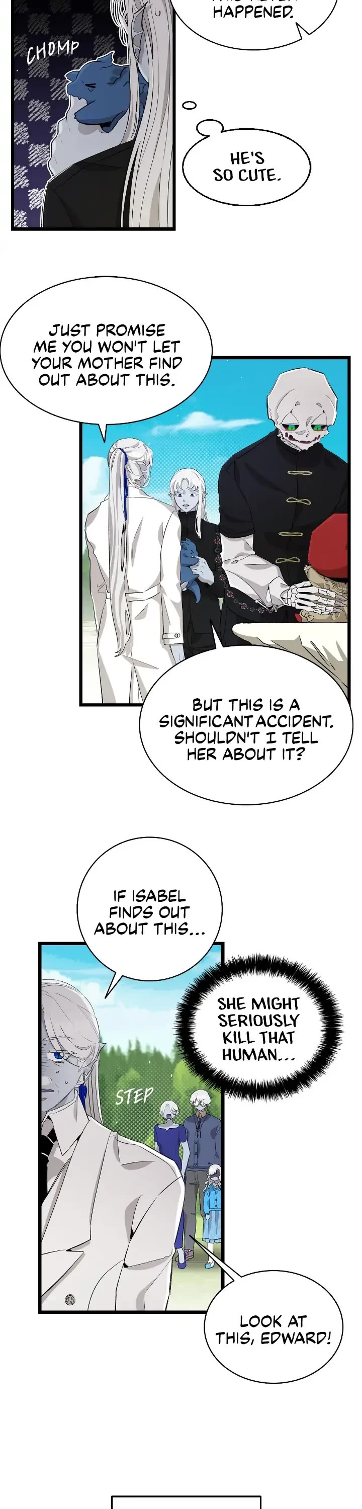 The Skeleton Becomes a Cat Dad chapter 145 page 8