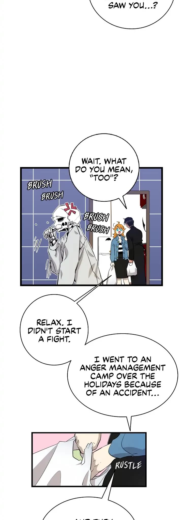 The Skeleton Becomes a Cat Dad chapter 146 page 10